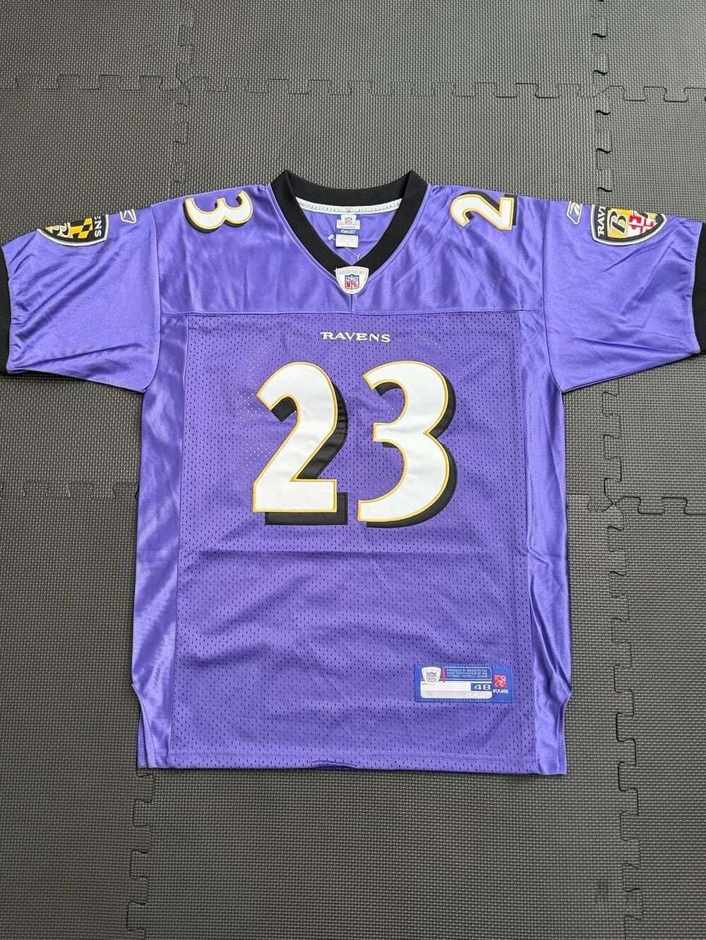 Reebok Baltimore Ravens Willis McGahee #23 Purple XL Jersey